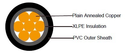 FTX300 1RZ1-R (CU/XLPE/LSZH 600/1000V Class 2)